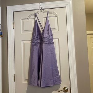 Lavender Sleeveless Dress